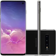 (R$ 2159 CC Shoptime + AME) Smartphone Samsung Galaxy S10 128GB Preto + Galaxy Fit