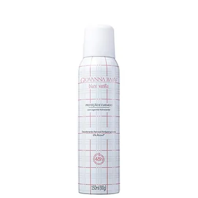 Desodorante Aerossol 150Ml Blanc Vanilla, Giovanna Baby