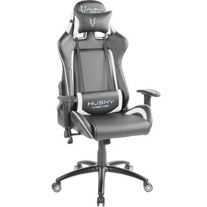 Cadeira Gamer Husky Blizzard, Black White | R$1100