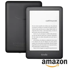 E-reader Amazon Kindle 10ª Geração com 6”, 8GB com Iluminação, Preto