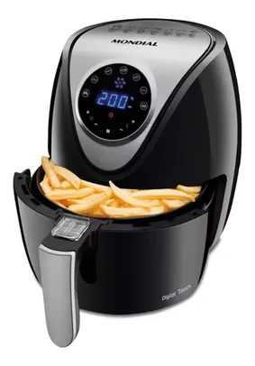 Fritadeira Elétrica 3,5L Inox 1500W Digital Af-30-DI Mondial 110v