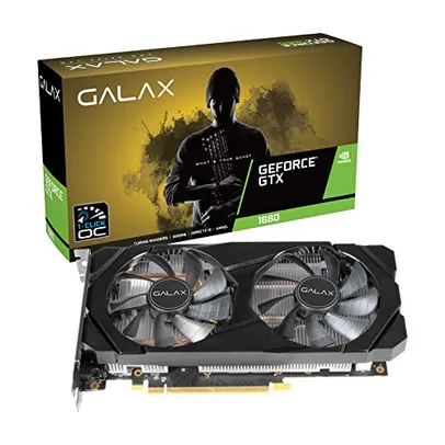 Placa de Vídeo GALAX - GeForce GTX 1660 OC, 6GB GDDR5