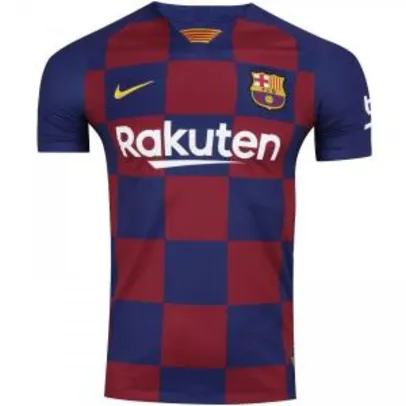 Camisa Barcelona I 19/20 Nike - Masculina | R$160
