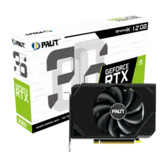 Placa de Vídeo Palit NVIDIA GeForce RTX 3060 StormX, LHR, 12GB, GDDR6, DLSS, Ray Tracing