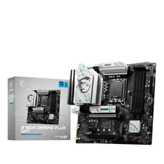 Placa Mãe MSI B760M Gaming Plus, LGA1700, M-ATX, DDR5, Wi-Fi