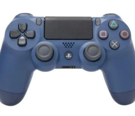 Controle para PS4 sem Fio Dualshock 4 Sony - Midnight Blue | R$260