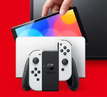 Nintendo Switch Oled 64GB - Branco