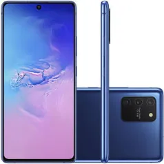 [R$750 de Cashback] Kit De Oferta: Samsung Galaxy S10 Lite Azul 128GB + Galaxy Fit | R$2.699