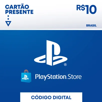 Giftcard Digital PlayStation Store R$ 90 [Pedir 9] a vista