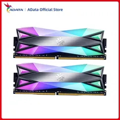 Memória ADATA XPG D60G RGB 2x8gb ddr4 3600mhz 