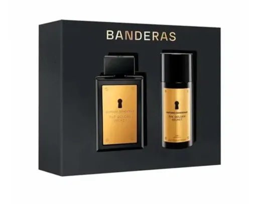 Banderas The Golden Secret Coffret Perfume Masculino EDT + Desodorante Spray 24h