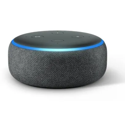 Echo Dot Amazon Smart Speaker Preto Alexa 3ª Geração em Português