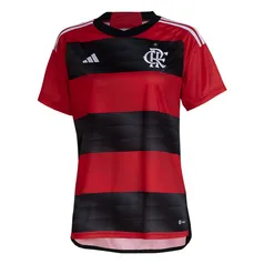 Camisa Flamengo I 23/24 s/n° Torcedor Adidas Feminina