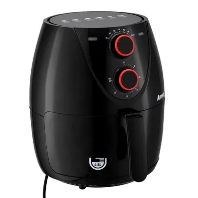 Fritadeira 4.5 Litros Amvox Air Fryer ARF1205 Preta 127V