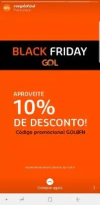 10% Off Black Friday GOL (Norte)