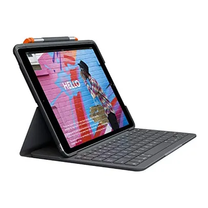 Capa com teclado Logitech Slim Folio para iPad 3ª geração com Conexão Bluetooth 