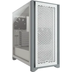 Gabinete Corsair 4000D Airflow, branco, vidro temperado, CC-9011201-WW