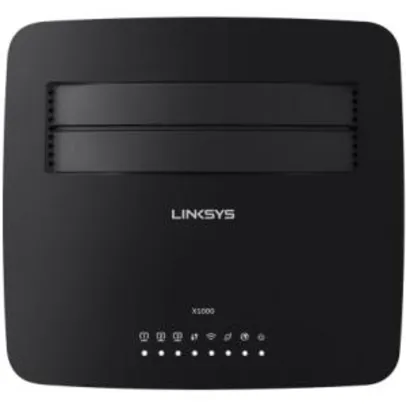 Roteador Linksys Wireless X1000 N 300mbps Modem Adsl2+ por RF$ 70
