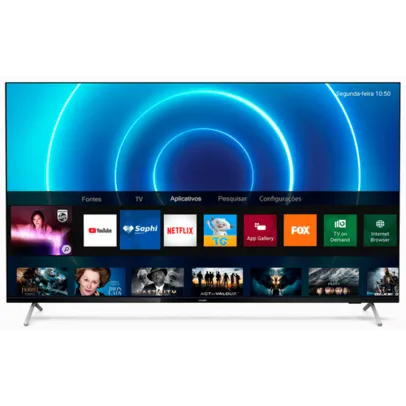 Smart TV 50'' Philips, 4K, UHD, Wi-Fi, Bluetooth®, USB, HDR10+ - 50PUG7625/78