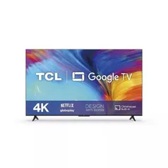 (AME 1599) Smart TV 50 4K LED TCL 50P635 VA Wi-Fi - Bluetooth HDR Google Assistente 3 HDMI 1 USB