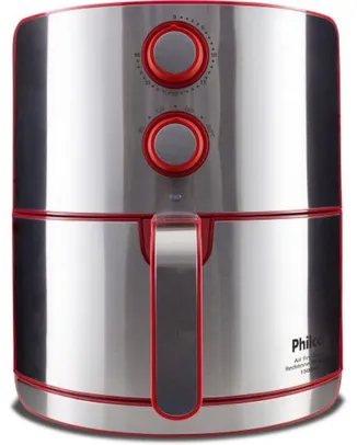 Fritadeira Air Fry Philco Inox Redstone PFR18VI 1500W 4,6L