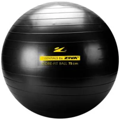 Bola de Pilates Suiça Ziva Anti-Estouro - 75cm | R$36