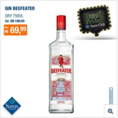 Gin Beefeater Dry 750 ML