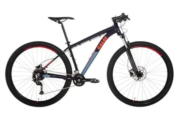 Bicicleta Caloi Moab - Câmbio Shimano Altus/Alívio 18v, Suspensão Rockshox - Tamanho 19 - Cor Azul