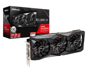 Placa de Vídeo Asrock AMD Radeon RX 6750 XT Challenger Pro 12GB OC, GDDR6, FSR, Ray Tracing