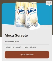 [GRATIS PARA RJ E SP] - Moça Sorvete 370g | Eu Quero Nestlé 