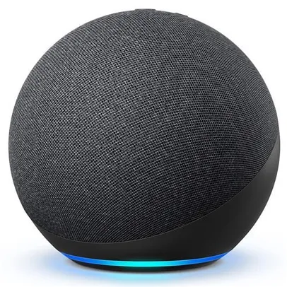 Smart Speaker Amazon Echo 4ª Geração com Hub de Casa Inteligente e Alexa – Preto | R$529