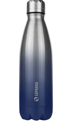 Squeeze Urbano 600ml, Soprano, 0063, Azul, Pequeno | R$ 37