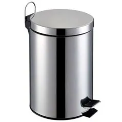 Lixeira Inox, capacidade de 3L R$ 2,00