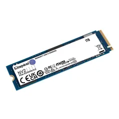 SSD 1TB Kingston Nv2, M.2 2280 PCIe, NVMe, Leitura 3500MB/s, Gravação 2100MB/s - Snv2s/1000g