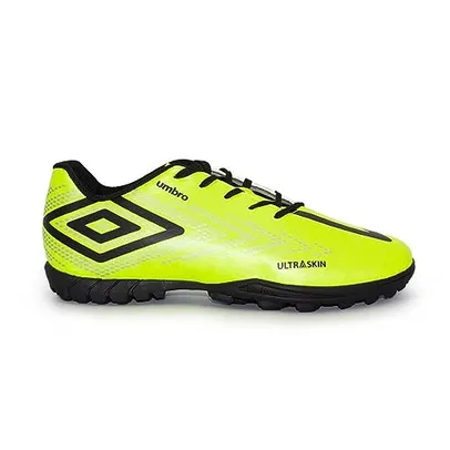 Chuteira Society Umbro Ultraskin Lima/preto/prata U01fb036-618-42