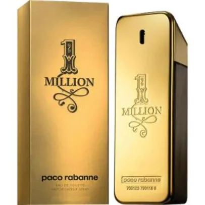 Perfume Paco Rabanne 1 Million Masculino Eau de Toilette 200ml (R$244,30 com AME)