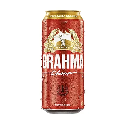 (PRIME) Cerveja Brahma Chopp, Pilsen, 473ml, Latão