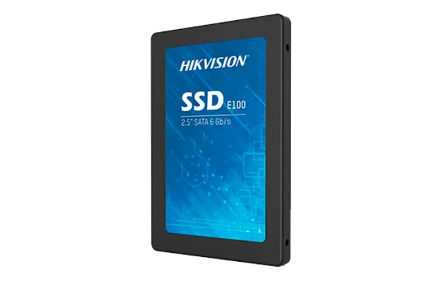 SSD Hikvision E-100 256GB , SATA III Leitura 560MBs e Gravação 510MBs