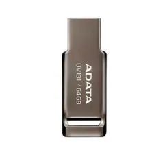 Pen Drive Adata UV131, 64GB, USB 3.2, Cinza - AUV131-64G-RGY - R$ 60