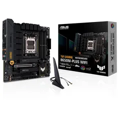 [PRIME NINJA] Placa Mãe Asus TUF Gaming B650M-Plus Wi-Fi, AMD AM5 B650, mATX, DDR5, Wi-Fi - 90MB1BF0-M0EAY0