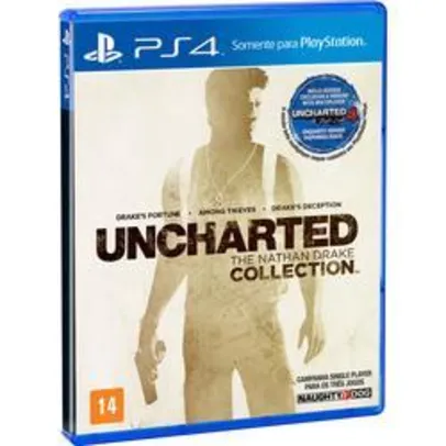 Uncharted Collection PS4 - R$50