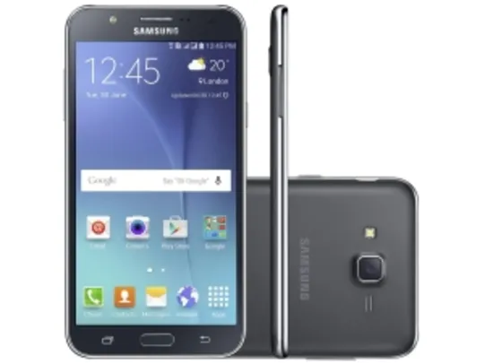 Galaxy J7 Duos 16GB Preto - Dual Chip 4G Câm 13MP + Selfie 5MP Flash Tela 5.5"
R$890.91