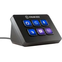 Stream Deck Mini Elgato, USB Integrado, Preto - 10GAI9901