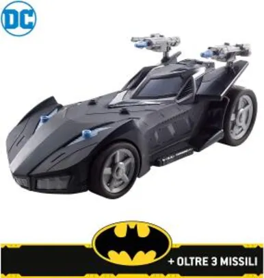 Batmobile Lançador de Projéteis, 30cm, DC Comics | R$162