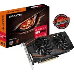 PLACA DE VÍDEO GIGABYTE RX 580 GAMING 4G GV-RX580GAMING-4GD 4GB GDDR5