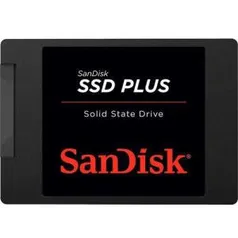 SSD Sandisk G26 2.5´ 480GB A400 SATA III - R$ 390 (receba R$ 19,50 de volta com AME)