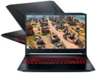 Notebook Gamer Acer Nitro 5 Intel Core i5-11400H 8GB 512SSD Video 144Hz 15'6 GTX1650