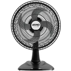 Ventilador De Mesa Arno Vepx Xforce 40cm 4 Pás Preto 220V