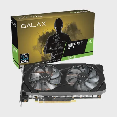 [APP] Placa de Vídeo Galax nvidia GeForce gtx 1660 ti 1 Click oc 6GB GDDR6 