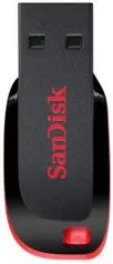 Pen Drive 32GB - Sandisk - Cruzer Blade R$ 53